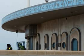The seafront buildings have undergone a full make-over