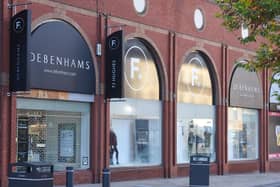 Preston Debenhams store at the Fishergate Shopping Centre