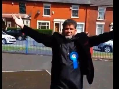 Tiger Patel – the Conservative candidate for the Audley and Queen’s Park ward