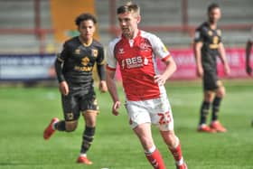 Sam Finley was recalled to Fleetwood's starting line-up against MK Dons