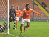 Ellis Simms was congratulated for his midweek display