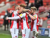 Ged Garner scored against Ipswich Town when Fleetwood Town defeated them in March Picture: Stephen Buckley/PRiME Media Images Limited