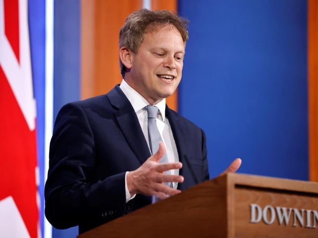 Transport Secretary Grant Shapps