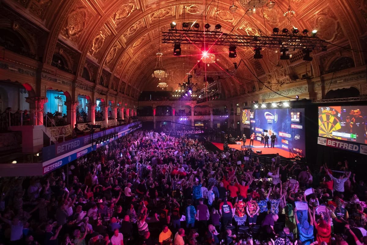 World Matchplay darts Plans for capacity crowds in Blackpool this July
