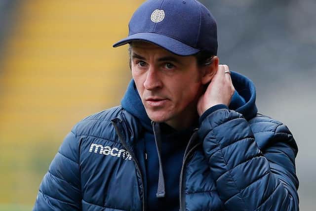 Bristol Rovers boss Joey Barton
