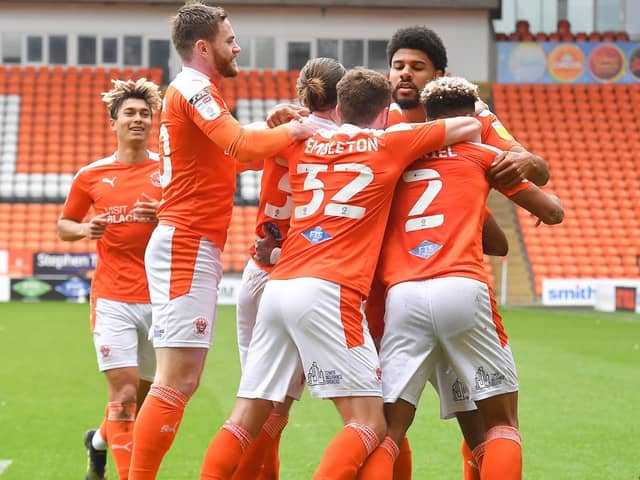 Ellis Simms scored the winner as Pool ended the regular season with a 1-0 win against Bristol Rovers