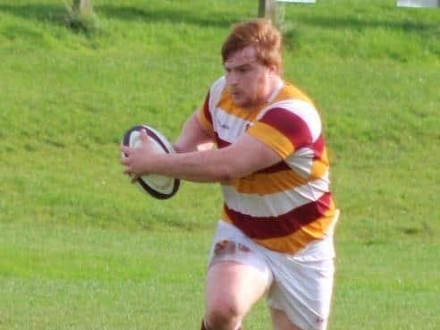 Zach Barrow aims to break into the Fylde first team  in 2021/22
Picture: FYLDE RFC