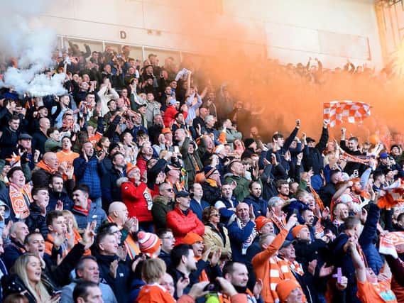 While not confirmed, it's hoped around 4,000 Blackpool fans will be able to attend the second leg