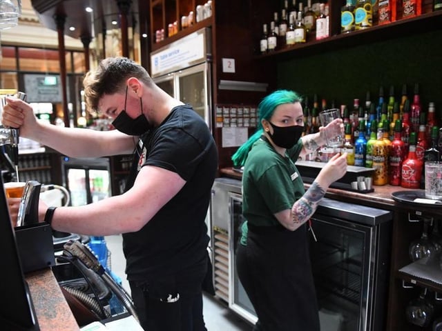 Pub and hospitality bosses have cautiously welcomed the indoor reopening of UK venues