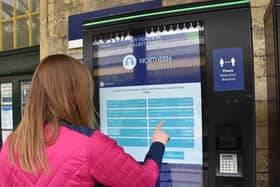 Touchscreen ticket machines are commonplace now