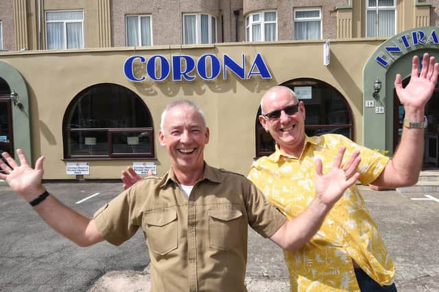 Husband duo Paul Ward and Richard Gregory are celebrating 20 years as owners of The Corona this year