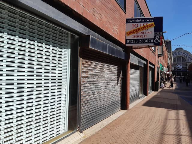The proposed temporary site for market traders on Victoria Street