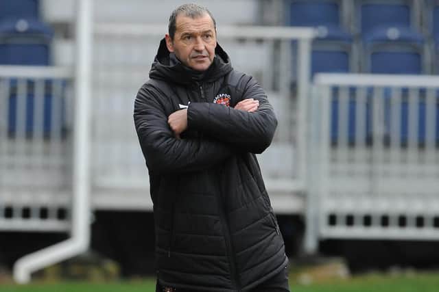 Calderwood was brought to Bloomfield Road at the end of October last year