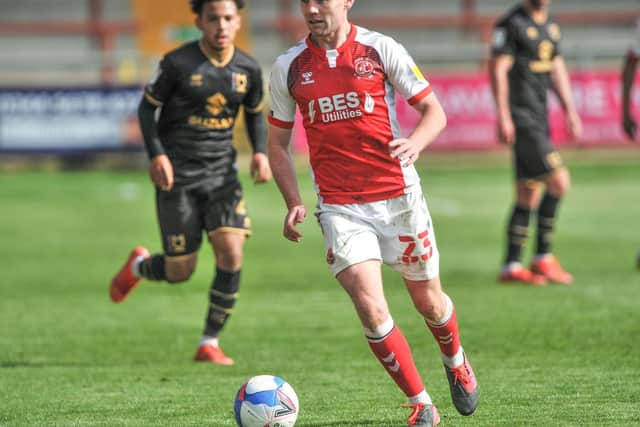 Sam Finley has been releaed by Fleetwood Town Picture: Stephen Buckley/PRiME Media Images Limited