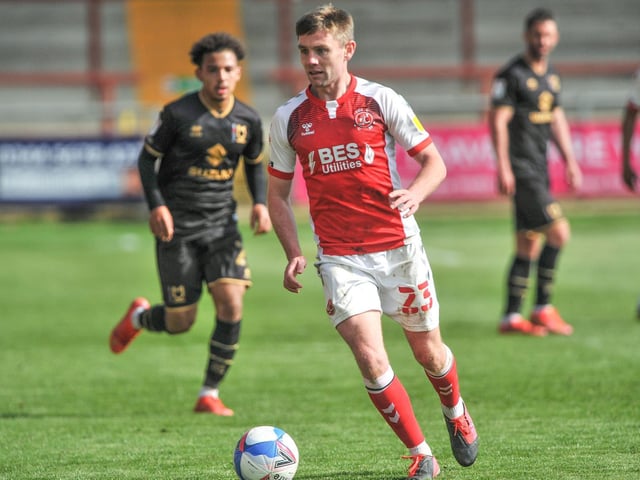 Sam Finley has been releaed by Fleetwood Town Picture: Stephen Buckley/PRiME Media Images Limited