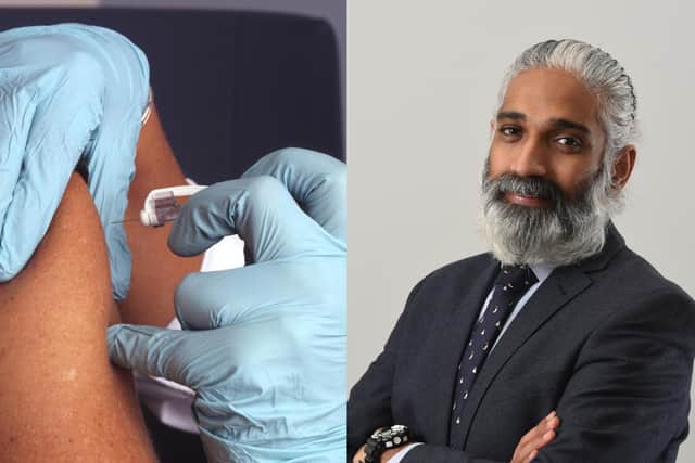 Dr. Sakthi Karunanithi wants local flexibility over the vaccine rollout in Lancashire