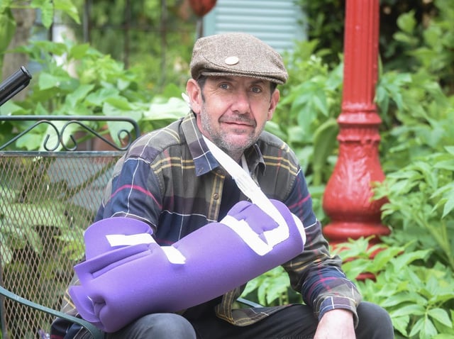Paul Markham is convalescing at his parents' home in North Shore