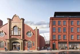 An artist's impression of how the revamped former King Edward Cinema and apartments will look