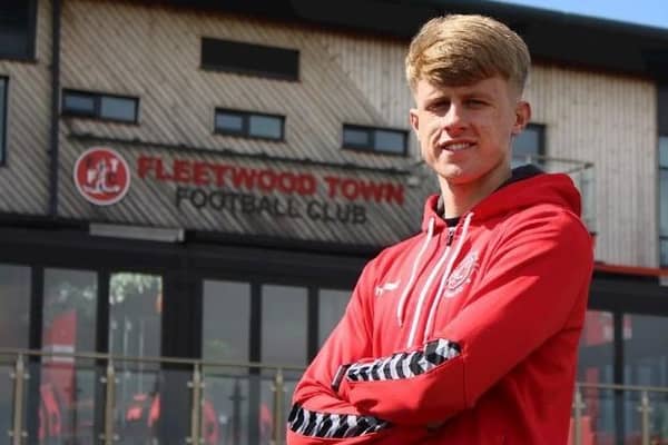 Fleetwood Town's latest arrival Tom Donaghy
Picture: FLEETWOOD TOWN FC