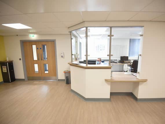 The MHUAC has been designed to be less noisy and busy than the emergency department next door, to provide a calmer atmosphere for anyone in need of mental health care.