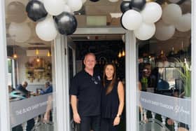 Jamie and Melanie Croasdale of the Black Sheep Tea Rooms in St Annes and Lytham