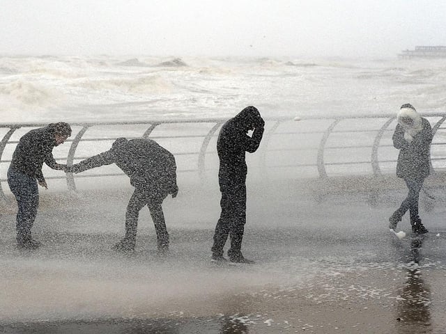 Parts of the country could see weather warnings imposed