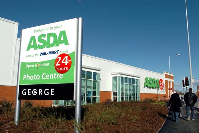 The Asda supermarket in Fleetwood where a Timpson retail pod is planned (Pictured in 2015)