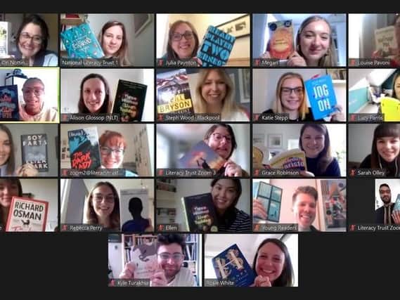Blackpool schools took part in a national challenge which saw them down tools and pick up a book for ten minutes.