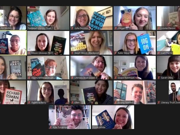 Blackpool schools took part in a national challenge which saw them down tools and pick up a book for ten minutes.
