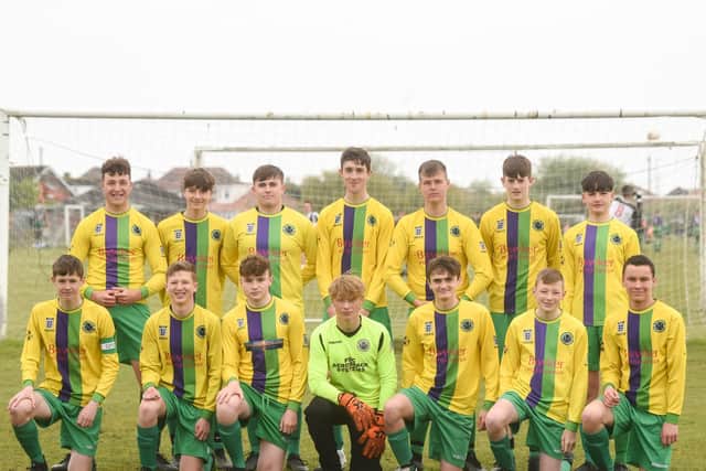 Hogan Cup semi-finalists St Annes Under-16s Yellows