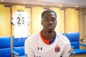 Emeka Obi has agreed a two-year deal with Fylde
Picture: AFC FYLDE