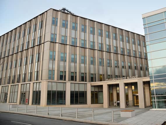 The new building at Lancaster University