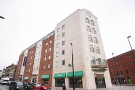 The hotel opened on Monday and has 150 bedrooms over five floors