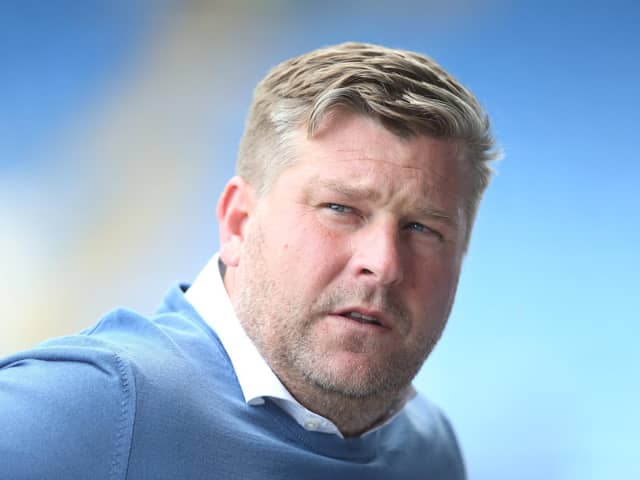 Oxford United boss Karl Robinson.