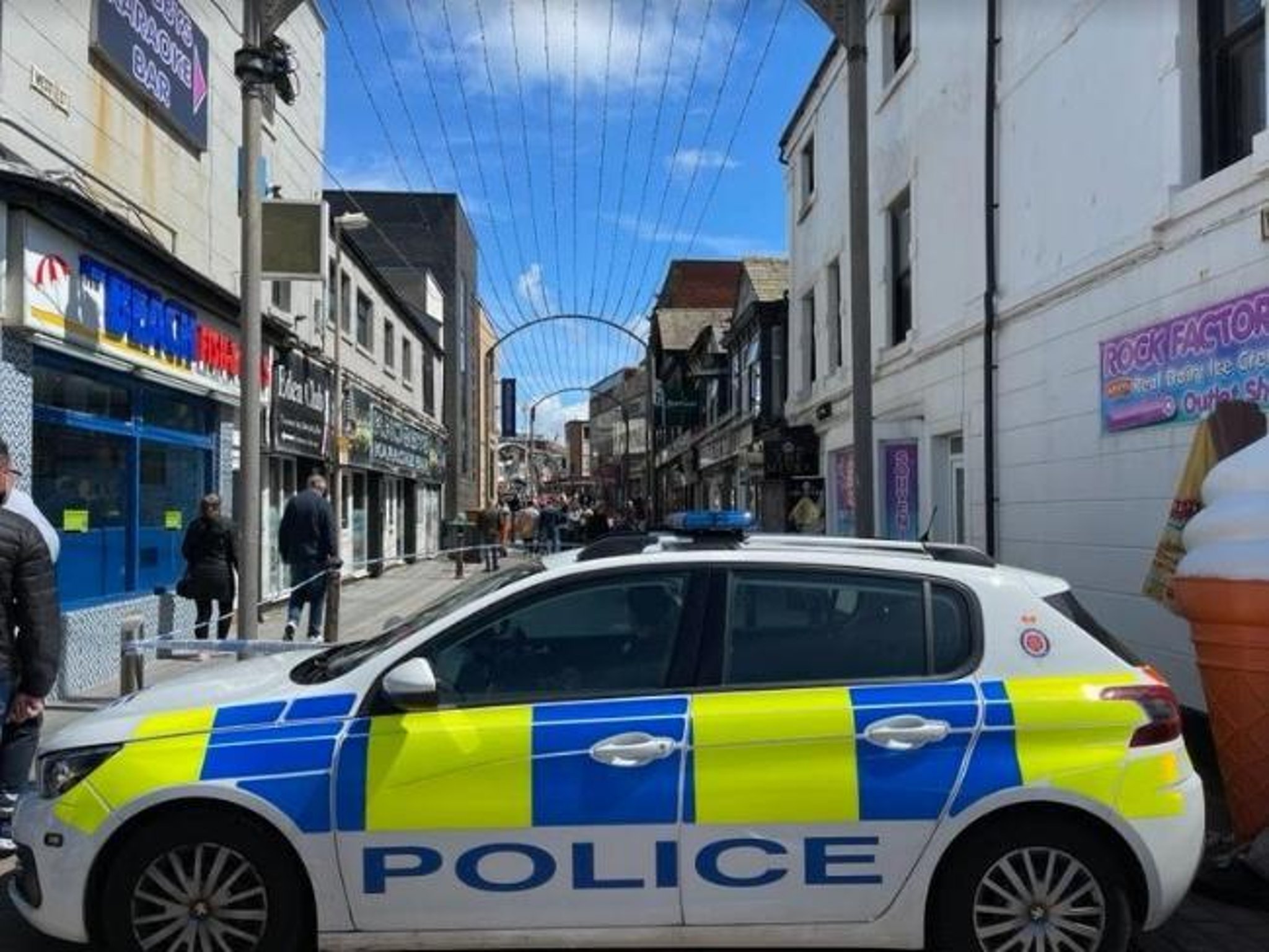 Blackpool Street Cordoned Off By Police Blackpool Gazette