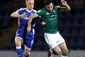 Kyle Dempsey (left) in action for Gillingham.