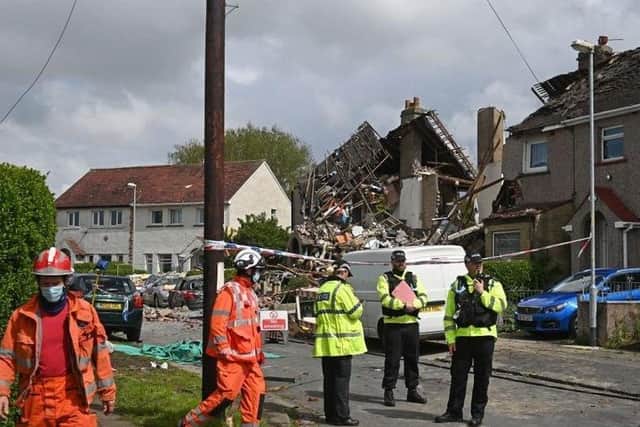 Detectives investigating the cause of an explosion in Heysham said they have identified the cause.