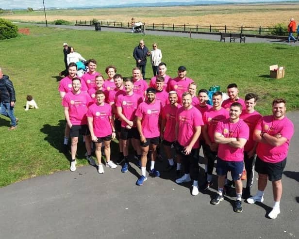 Participants taking part in the 10k run in Lytham
