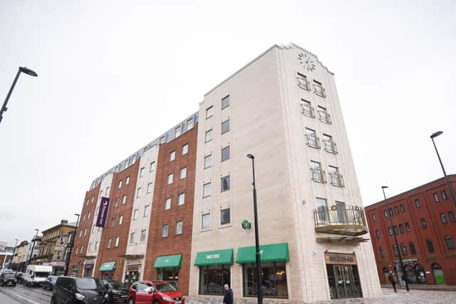 The new Premier Inn at Talbot Square