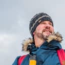 Author Mark Sutcliffe out walking