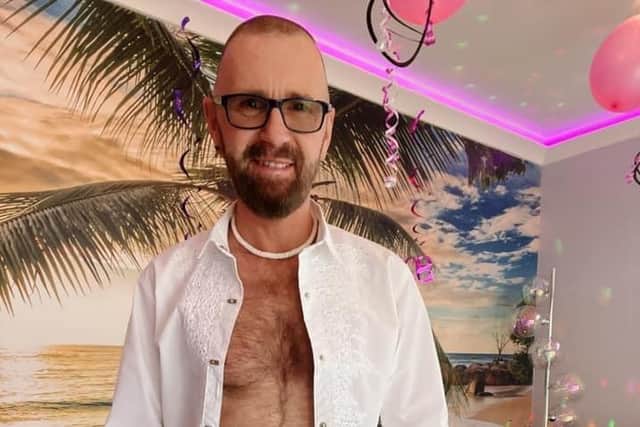 Adrian Thornton aka DJ Zoe grew his first beard in nearly 30 years in lockdown