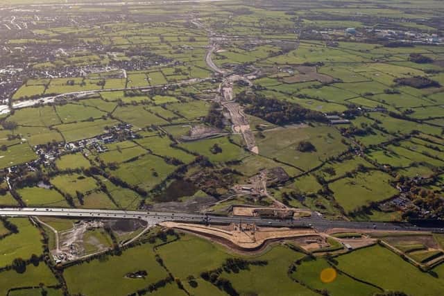 The M55 will be closed overnight for bridge installation at the new Junction 2 to serve the Preston Western Distributor Road now under construction