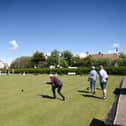 A beautiful day for the first game of the season for Park Club Cleveleys A in the Tuesday league