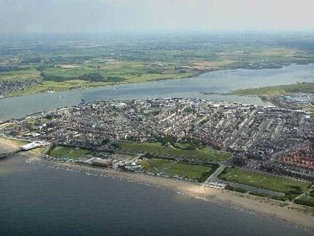 The River Wyre estuary