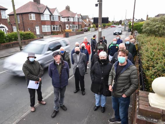 Residents of West Drive in Cleveleys are concerned about speeding and heavy traffic on the roads.