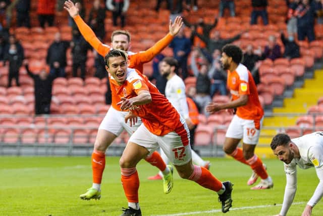 Kenny Dougall has become an integral part of the Blackpool side