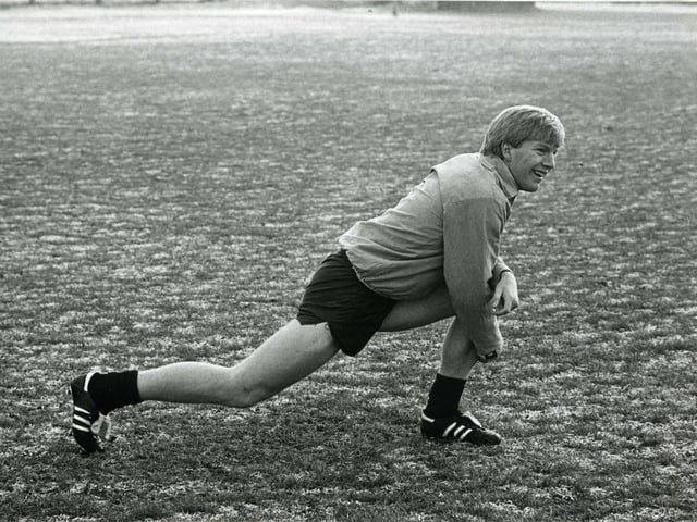 Colin Greenall during his time with Blackpool