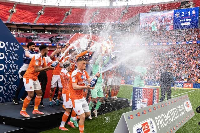 Blackpool will line up in the Championship next season after a six-year absence