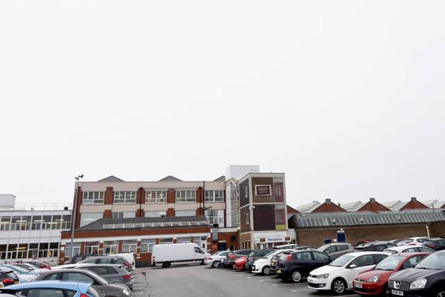 The Blackpool Burtons factory in Mansfield Road