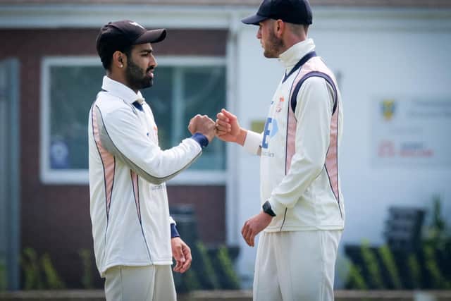 Blackpool Cricket Club have enjoyed an excellent month since the arrival of Shivam Chauhan